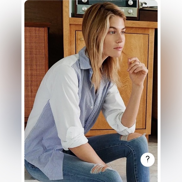 Current Elliott Clean Prep School Shirt - Size 3 (L) - Picture 2 of 10